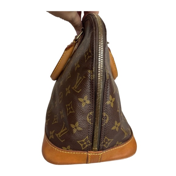 Louis Vuitton Monogram ALMA PM SATCHEL BAG ~💯  Authentic - Picture 3 of 16